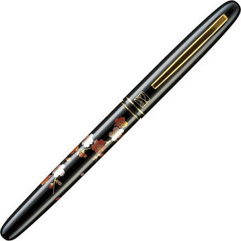おすすめ日本の伝統工芸である蒔絵。その美しい模様を現代技術で万年毛筆に再現しました。蒔絵独特の色彩と艶やかさをお届けします。耐久性・復元性に富んだポリエステル毛材を使用。スペアーインキ式です。贈答にも最適な桐箱入りです。サイズ137×11mm個装サイズ：18.2×8.3×2.8cm重量9g個装重量：73g素材・材質本体・キャップ:アルミ、クリップ:SK、首軸:PP、ぺん先:PEs仕様水性顔料インキ付属品スペアーインキ(水性顔料インキ・黒)×3生産国日本fk094igrjs