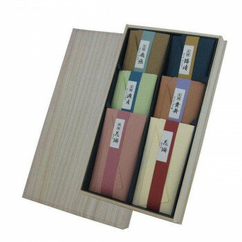 Cha Kouro - 薫寿堂 かりん物語（6種入） たとう紙6入桐箱 5000