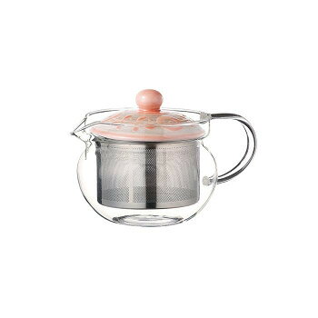 茶こし付きで便利なティーポット。こちらのポットに使っているSS茶こしは、網の底が従来品のようにすぼまっていません。そのため茶葉がゆったりとよく開くので、お茶の美味しさを十分に引き出すことができます。※ご使用後はなるべく早く洗剤で洗い、充分に乾燥させてから収納してください。※欠けたりヒビが入った商品は、ご使用をお止めください。ケガなどの原因になります。※サイズ・重量・形状・色柄などは、焼成や原料の事情で若干の誤差が生じることがあります。サイズ直径10.5×高さ10cm個装サイズ：11.5×11.5×11cm重量210g個装重量：290g素材・材質蓋:磁器ポット:耐熱ガラス仕様容量(満水の状態):375mlレンジ使用:可(※レンジ使用時茶こしは外してください。)オーブン使用:不可食器洗浄機使用:可生産国蓋/日本、ポット・茶こし/中国fk094igrjs