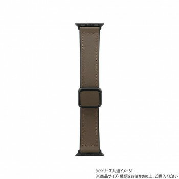 汗に強くタフに使える気品のある本革製のバンドです。裏面ラバー仕様で汗に強くタフに使えます。簡単に着脱できるマグネット仕様。サイズ個装サイズ：23×5.5×1.6cm重量個装重量：54g仕様対応端末:Apple Watch 38/40/41/42mm生産国中国fk094igrjs