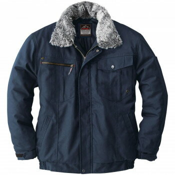 桑和 5403 防寒ブルゾン 4Lサイズ ネイビー(1) ProtectWinter