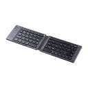 サンワサプライ 折りたたみ式Bluetoothキーボード (iOS対応・ブラック) SKB-BT30BK