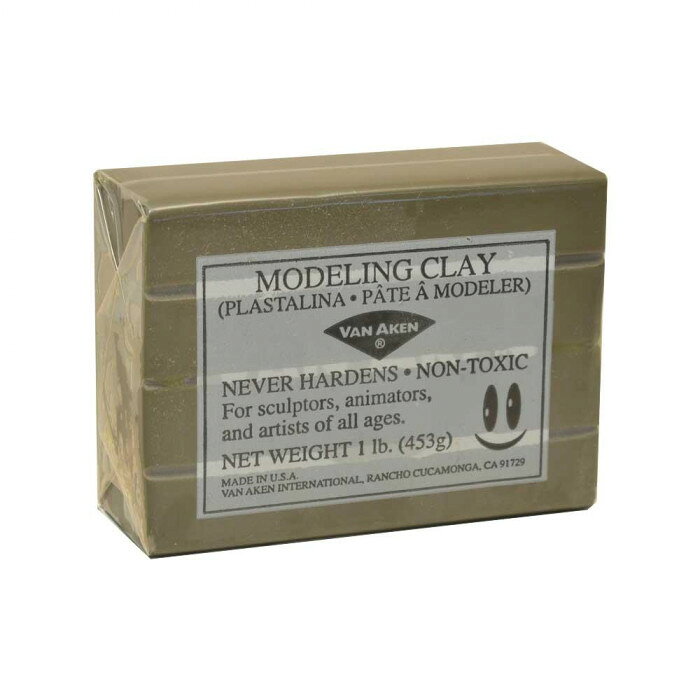 MODELING CLAY(モデリングクレイ)　PLASTALINA(プラスタリーナ)　粘土　スクラプチャー　1Pound　3個セット