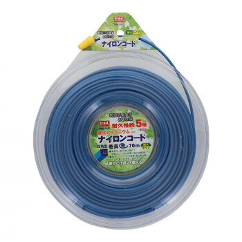 trad　酸化アルミニウムナイロンコード　2.2×70m　四角　TSN-7022S　316028