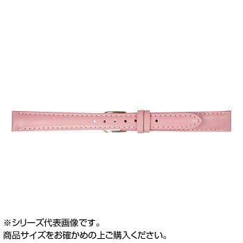 Ladies - MIMOSA(ミモザ) 時計バンド ベビーカーフKC 8mm ピンク (美錠:金) CKC-P8