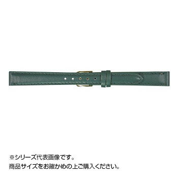 Mens - MIMOSA(ミモザ) 時計バンド ベビーカーフKC 12mm グリーン (美錠:金) CKC-G12