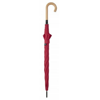 Umbrella - 長傘 63cm スムースジャンプ/プレーンカラー D-631121 レッド