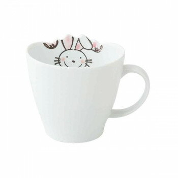 Mug Cup - 42211 波佐見焼 with Family with Kids うさぎ ミニマグ 175ml