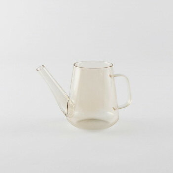 志成販売 ライトリー GLASS ウォータリング ポット ペールオレンジ 107811BE