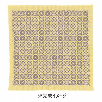 オリムパス 刺し子キット 花ふきん 菊の花 SK-366