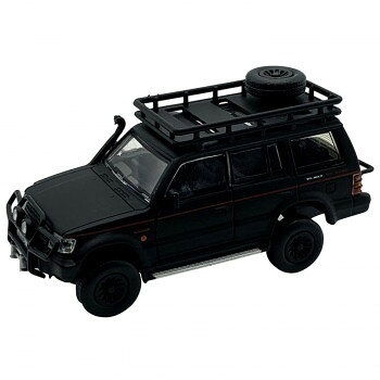 Other - ビーエムクリエイションズ 三菱 パジェロ 2nd Gen マットブラック Jungle pack 右ハンドル 1/64スケール BM64B0042