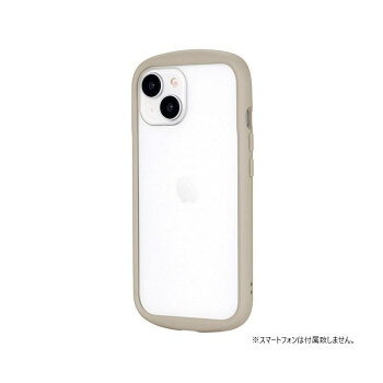 Rakuten - iPhone 15/iPhone 14 耐衝撃ハイブリッドケース 「Cleary」 ベージュ LN-IM23PLCBG 11個セット