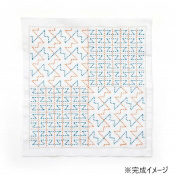 Patchwork Kits - 刺し子の花ふきんキット 和(Nagomi) 山路(Yamaji) SK460