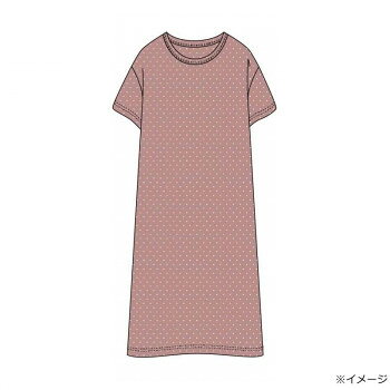 肌触りが良く着心地が良い暑い日にピッタリ。1枚で過ごせるワンピースデザインのルームウェアです。※画像はイメージイラストです。実物とは異なる場合がございます。サイズL個装サイズ：30×20×5cm重量個装重量：200g素材・材質ポリエステル65%・レーヨン35%生産国中国fk094igrjs