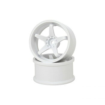 Wheel - G-FORCE N-Type Drift Wheel Super Traction /+8/White GD051