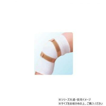 しっかり固定天然ゴムを使用。不安定な膝関節部分を上下のベルトでしっかり固定します。膝の後部分を丸く抜き、動きやすくしております。※サポーターの上にご使用ください。サイズ個装サイズ：18×9×2cm重量個装重量：50g素材・材質天然ゴム面ファスナー:ナイロン仕様※医療機器非該当左右兼用適用範囲膝上まわり:35〜50cm膝下まわり:30〜40cm生産国日本fk094igrjs