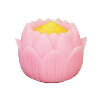 ニホンローソク　蓮花 単品(ピンク)