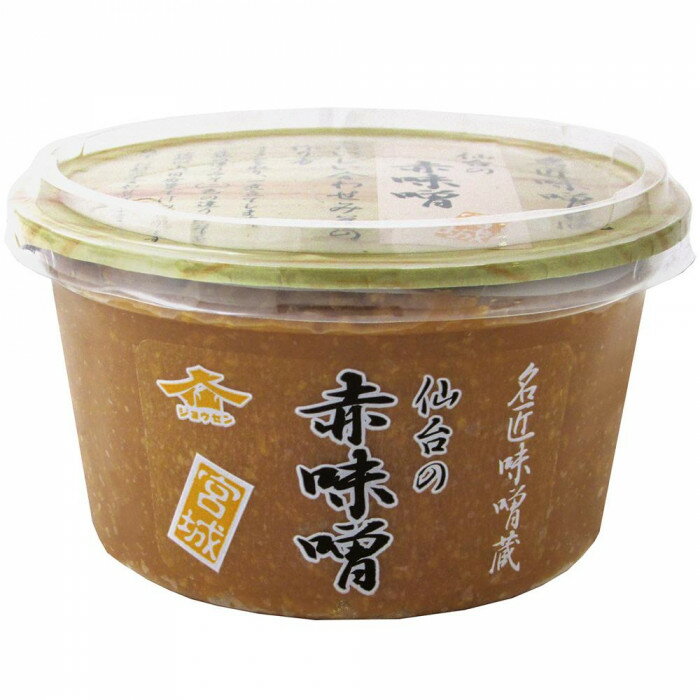 仙台の赤味噌 300g 6個セット