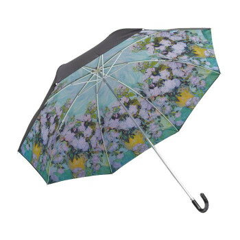 ユーパワー 名画折りたたみ傘(晴雨兼用) ゴッホ「ホワイトローズ」 AU-02502 ユーパワー 名画折りたたみ傘(晴雨兼用) ゴッホ「ホワイトローズ」 AU-02502