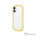 iPhone16 ViAMO freely超硬度・耐傷・耐衝撃ガラスケース イエロー LN-IM24VMFYE(2)