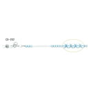 メガネチェーン CXシリーズ 70cm ビーズ プラパール CX-202・050161