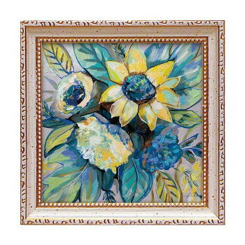 ユーパワー ミニゲル アートフレーム ジャネット ヴェルテンテス「セージ アンド サンフラワー」 JV-02..