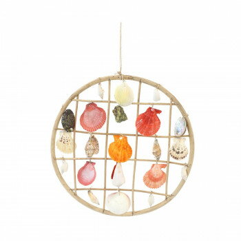 ラタン＆シェルラティスリース 10823825195