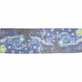 名画モザイクアートシリーズ ～ストール～ ゴッホ「星月夜」 AM-01703