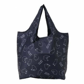 優美社 4321-03 アニマル保温保冷コンパクトバッグ コン×シロ