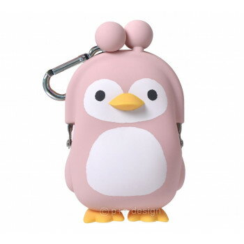 ピージーデザイン 5D POCHIFRIENDS PENGUIN(スリーディーポチフレンズペンギン) アイスピンク ピージーデザイン 5D POCHIFRIENDS PENGUIN(スリーディーポチフレンズペンギン) アイスピンク