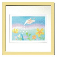 ほんわか癒し系アート。やさしいタッチのパステル画で描く、可愛らしい動物達をモチーフにした心暖まる作品が人気のアーチストです。飾るだけで幸運を運んできてくれそうな見る人を幸せにしてくれる雰囲気が人気です。サイズ320×320×21mm個装サイズ：32×32×2cm重量個装重量：1000g素材・材質天然木・紙・塩ビ製造国日本ほんわか癒し系アート。やさしいタッチのパステル画で描く、可愛らしい動物達をモチーフにした心暖まる作品が人気のアーチストです。飾るだけで幸運を運んできてくれそうな見る人を幸せにしてくれる雰囲気が人気です。