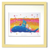 ほんわか癒し系アート。やさしいタッチのパステル画で描く、可愛らしい動物達をモチーフにした心暖まる作品が人気のアーチストです。飾るだけで幸運を運んできてくれそうな見る人を幸せにしてくれる雰囲気が人気です。サイズ320×320×21mm個装サイズ：32×32×2cm重量個装重量：1000g素材・材質天然木・紙・塩ビ製造国日本ほんわか癒し系アート。やさしいタッチのパステル画で描く、可愛らしい動物達をモチーフにした心暖まる作品が人気のアーチストです。飾るだけで幸運を運んできてくれそうな見る人を幸せにしてくれる雰囲気が人気です。