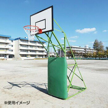 バスケットゴールの防護マットですゴールに衝突した際に身体を守ります※日曜・祝日の着日指定不可※お届けの際の時間指定はできかねます。予めご了承ください。※個人様宅への配送は不可です。予めご了承ください。※商品のお届けは1階軒先渡しのみとなります。※2階以上への搬入・設置は別途料金がかかりますので、お問い合わせください。サイズ縦150cm×横100cmc×厚さ3.5cm個装サイズ：150×100×4cm重量個装重量：3000g素材・材質ビニールコーティング帆布生産国日本fk094igrjs