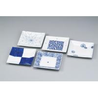 k-1-178　皿揃　6.5号絵変り