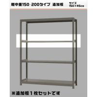 400021545-23　軽中量-150・200　物流・倉庫ラック　追加棚　W150×D45cm