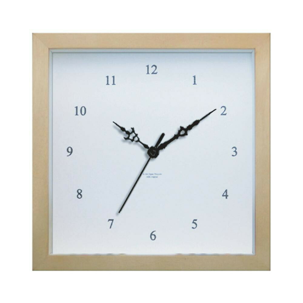 K-Art.Japan 壁掛け時計 DECLOCK innocent 20 ナチュラル DC-1301