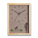 K-Art.Japan 壁掛け時計 DECLOCK Join us Bubble Boy ナチュラル DC-3101