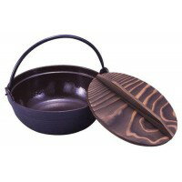 IK 電調専科 深型鍋(内茶ホーロー仕上) 18cm QHK3018