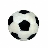ソフトサッカーボール　白×黒　スクールパック6ヶ組　50-308