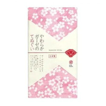 おすすめ彩り豊かに可愛らしく優しい色合いと雰囲気に仕上げた、ふんわりやわらかい「パイル&ガーゼ」のてぬぐい風フェイスタオルです。お部屋で、お出かけ先で、季節を感じられるデザインです。サイズ約34×90cm個装サイズ：23.1×12.4×1.9cm重量約63g個装重量：70g素材・材質表:ガーゼ、裏:パイル、プリント、綿100%生産国日本fk094igrjs