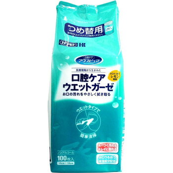 口腔ケアウェットガーゼボトル 詰替 039-102451-00(4.0)