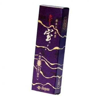 煙が少ないタイプのお線香清らかな花々の香りが広がる、煙が少ないタイプのお線香です。「不滅の炎」「太陽の石」に例えられる宝石ルビーのように、上品で華やかなフローラルブーケの香りです。サイズ線香長さ:約13.5cm個装サイズ：18×4×4cm重量個装重量：45g素材・材質椰子殻炭、椨皮粉、白檀、香料類、天然消臭剤仕様内容量:30g燃焼時間:約25分生産国日本fk094igrjs