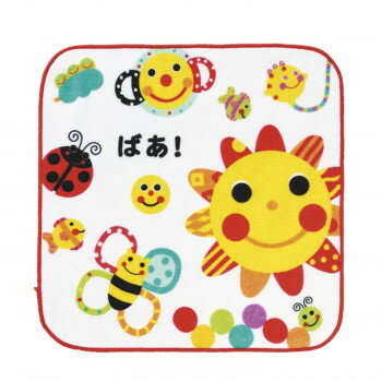 Sassyのあかちゃんえほん サッシー タオルハンカチ1P にこにこ SE8MT1