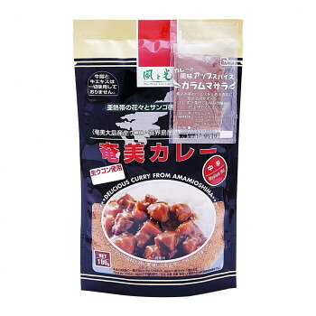 Rakuten - 風と光 奄美カレー 中辛 180g×24