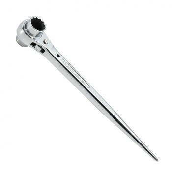 Rakuten - トップ工業(TOP) ラチェットレンチ タフガチャ 輝(かがやき) 対応寸法17×21mm KRMS-17X21