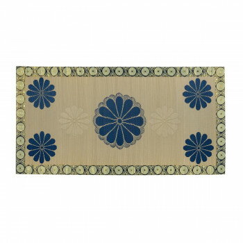 Low Rebound Cushions - い草 御前座布団・御前全拝敷金襴菊 88cm×180cm MB001