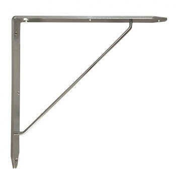 KGY(ケイ・ジー・ワイ工業)　ステンレスFB棚受　リブ付　W300×H300mm　FBR-300300