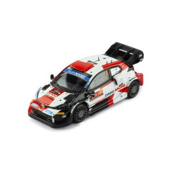 イクソモデル B トヨタ GR ヤリス RALLY1 22イープルラリー 1/43スケール 4 E.Lappi/J.Ferm RAM874