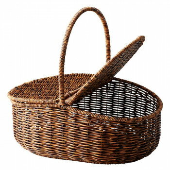Baskets - ちどり産業 PP バスケット 取っ手・蓋付 59-79