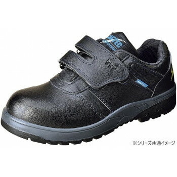 ミツウマ　安全靴作業靴　セーフテックNo.50W クロ 25.5